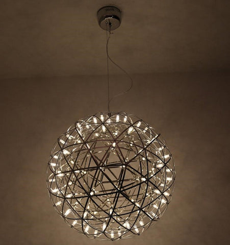 Silver Spark Ball Chandelier - NexioPick