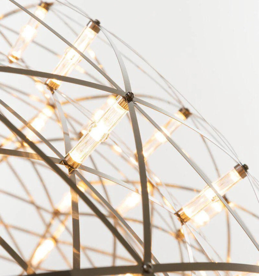 Silver Spark Ball Chandelier - NexioPick