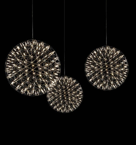 Silver Spark Ball Chandelier - NexioPick