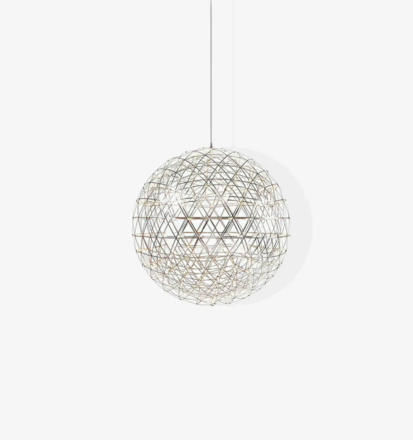 Silver Spark Ball Chandelier - NexioPick