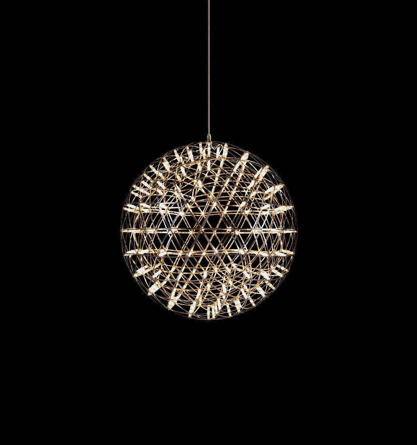 Silver Spark Ball Chandelier - NexioPick