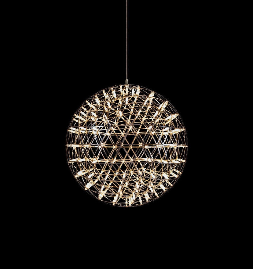 Silver Spark Ball Chandelier - NexioPick