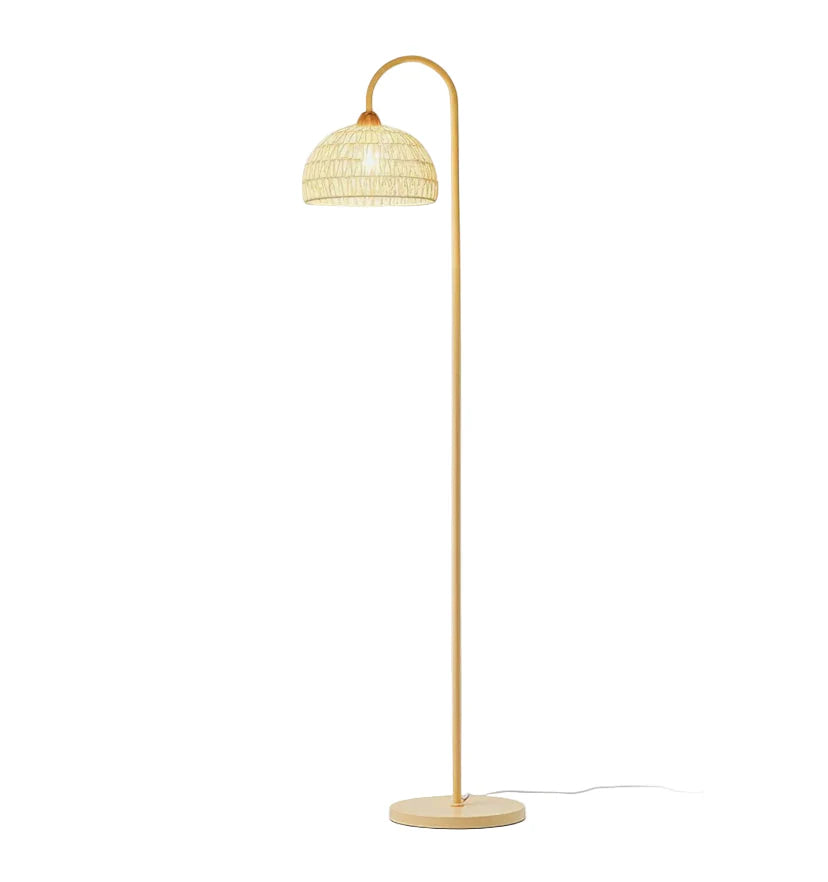 Rattan Arch Floor Lamp - NexioPick