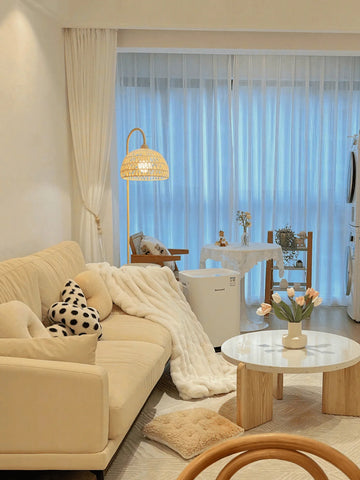 Rattan Arch Floor Lamp - NexioPick