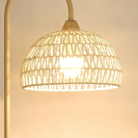 Rattan Arch Floor Lamp - NexioPick