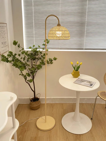 Rattan Arch Floor Lamp - NexioPick
