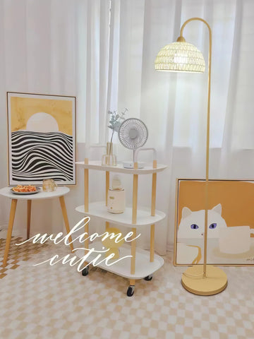 Rattan Arch Floor Lamp - NexioPick