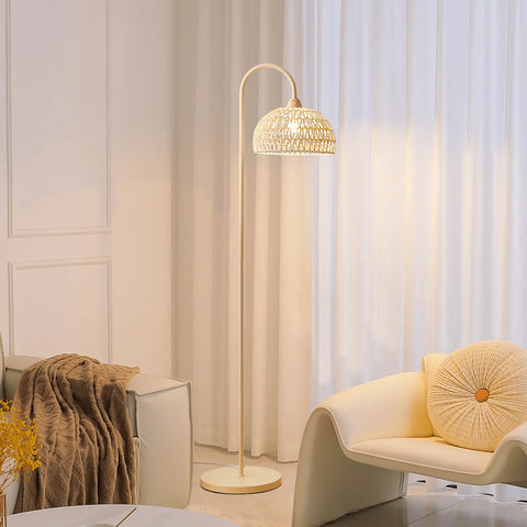 Rattan Arch Floor Lamp - NexioPick