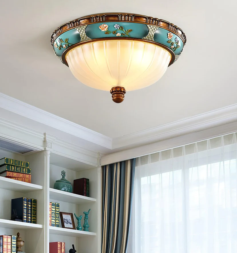 Retro Floral Recessed Ceiling Light - NexioPick