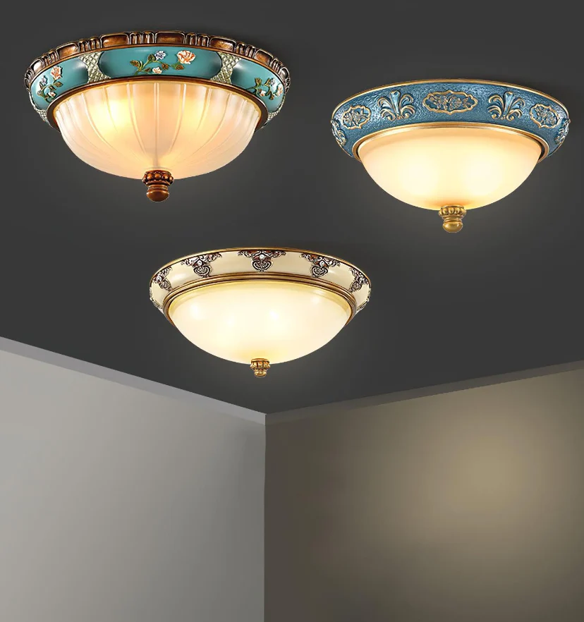 Retro Floral Recessed Ceiling Light - NexioPick