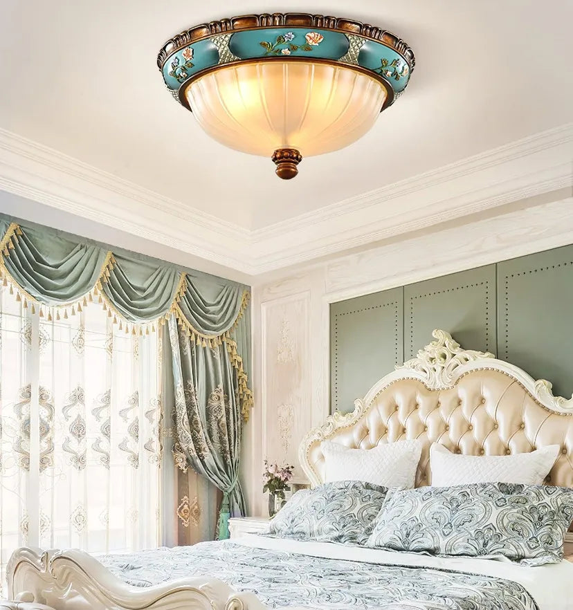 Retro Floral Recessed Ceiling Light - NexioPick