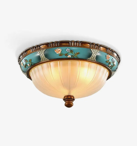 Retro Floral Recessed Ceiling Light - NexioPick