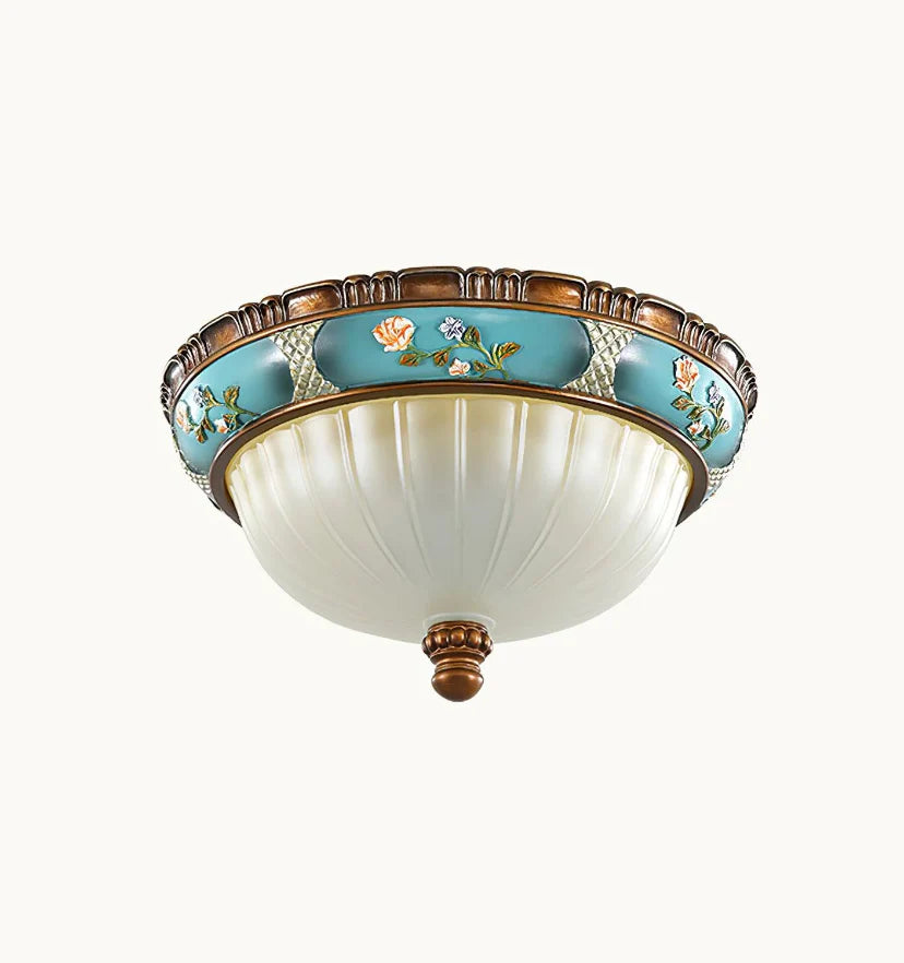 Retro Floral Recessed Ceiling Light - NexioPick