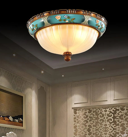 Retro Floral Recessed Ceiling Light - NexioPick