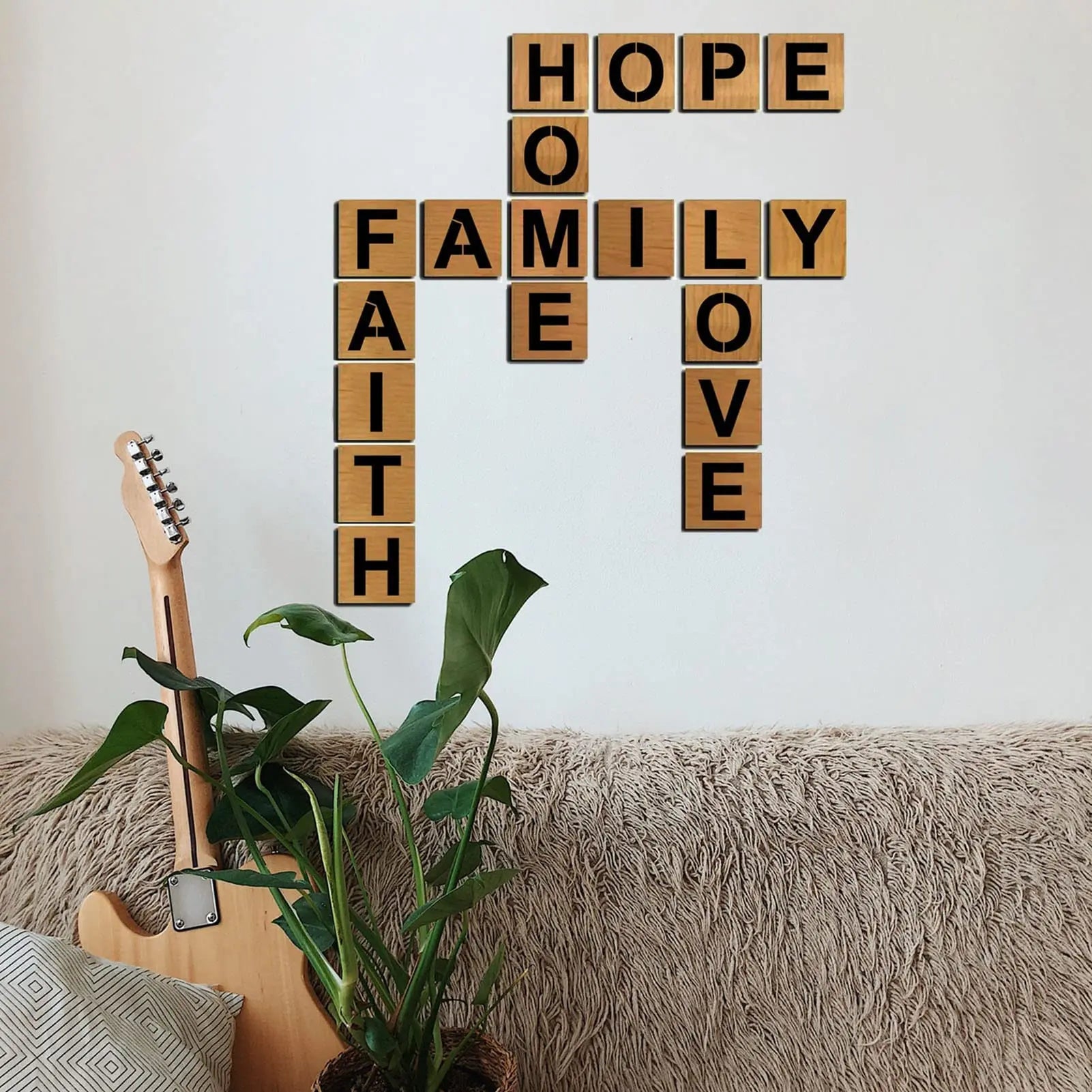 36-Piece Reusable Letter & Number Stencils – Durable Plastic Alphabet Templates for Wood, Fabric, Walls & DIY Crafting