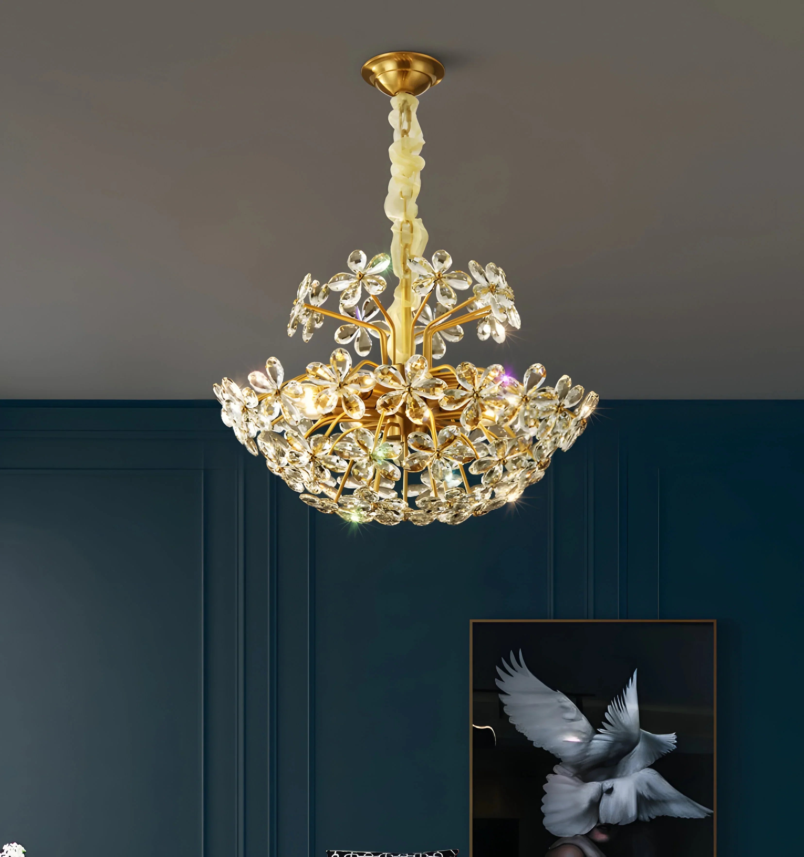 Romantic Flower Chandelier - NexioPick