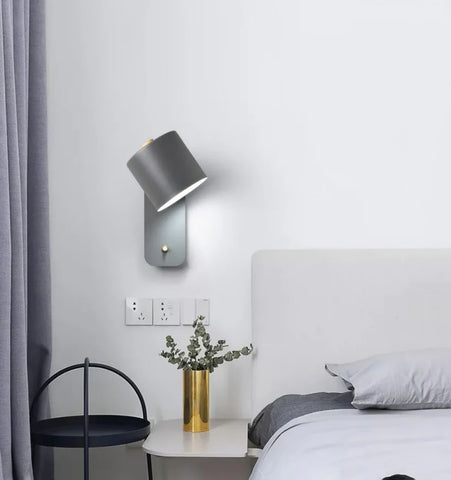 Rotatable Cylinder Plug-in Wall Lamp - NexioPick