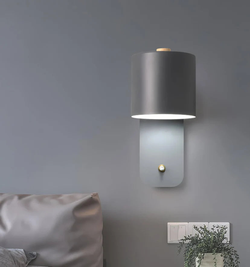Rotatable Cylinder Plug-in Wall Lamp - NexioPick