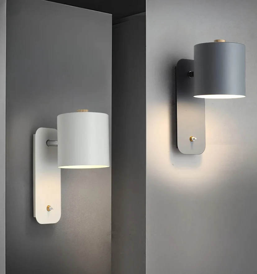 Rotatable Cylinder Plug-in Wall Lamp - NexioPick