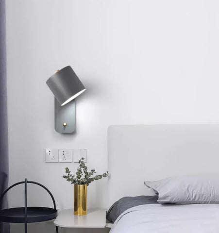 Rotatable Cylinder Plug-in Wall Lamp - NexioPick