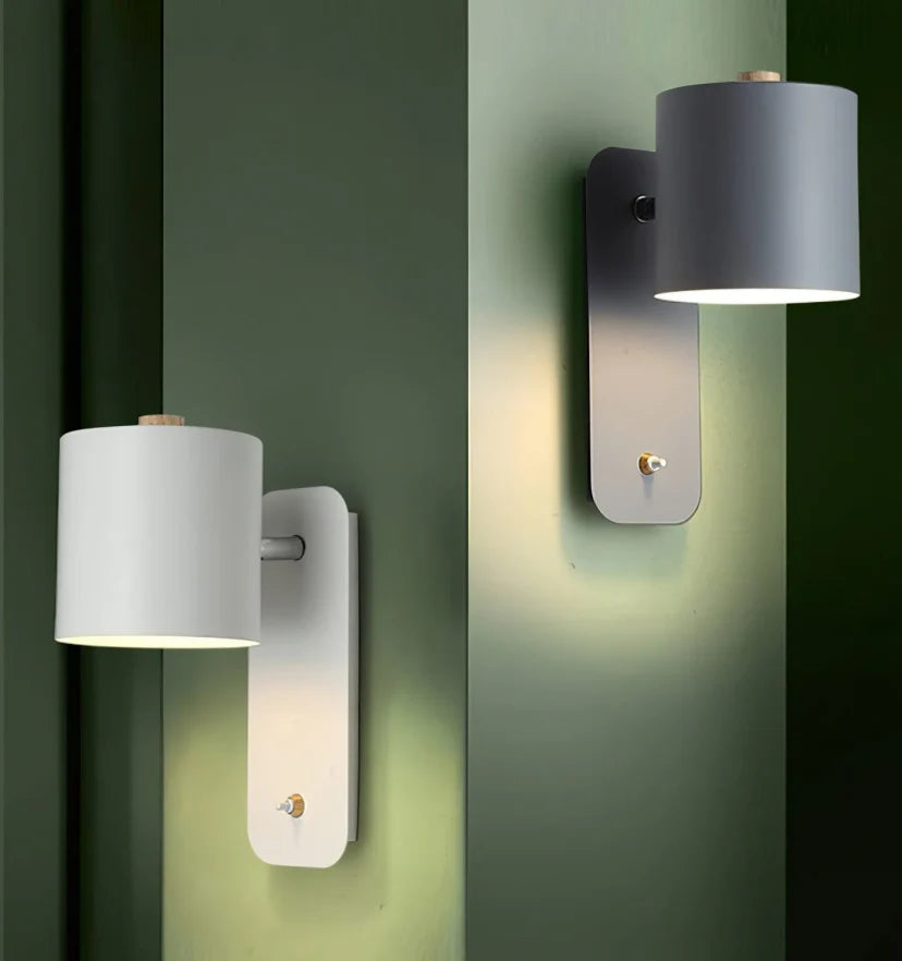 Rotatable Cylinder Plug-in Wall Lamp - NexioPick