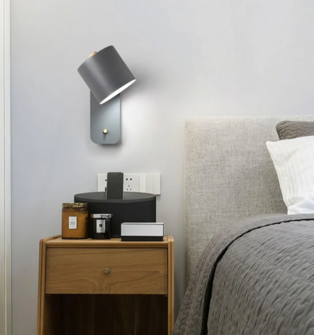 Rotatable Cylinder Plug-in Wall Lamp - NexioPick