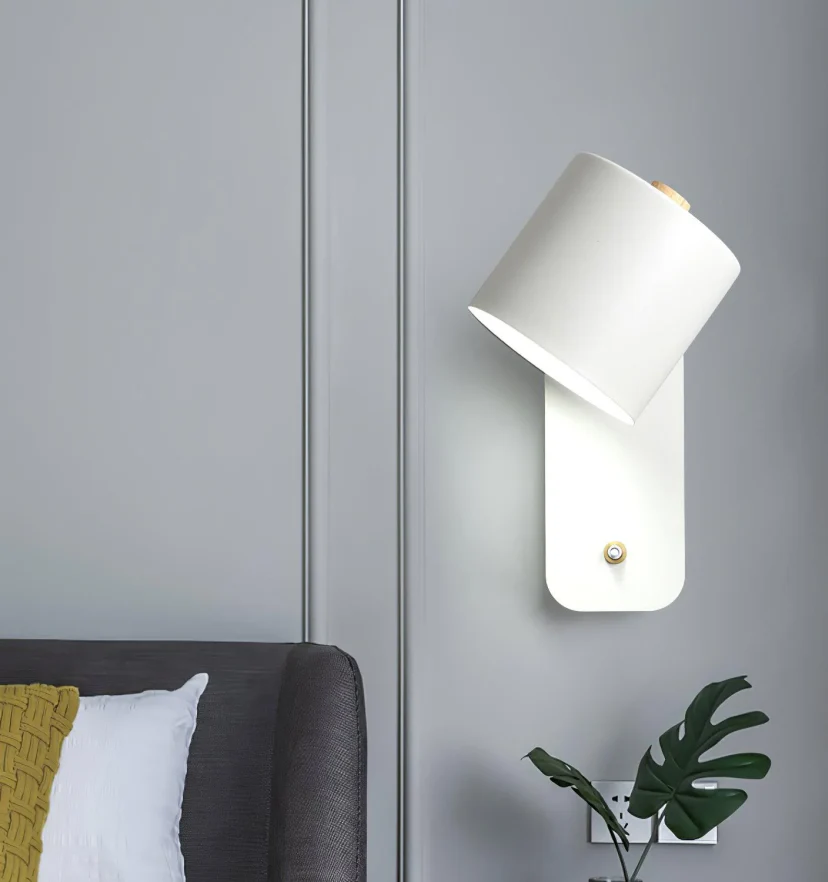 Rotatable Cylinder Plug-in Wall Lamp - NexioPick