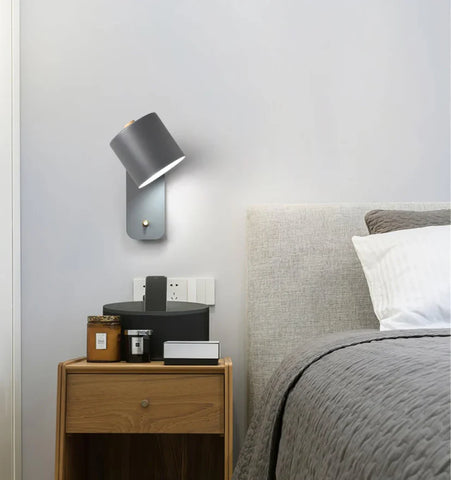 Rotatable Cylinder Plug-in Wall Lamp - NexioPick