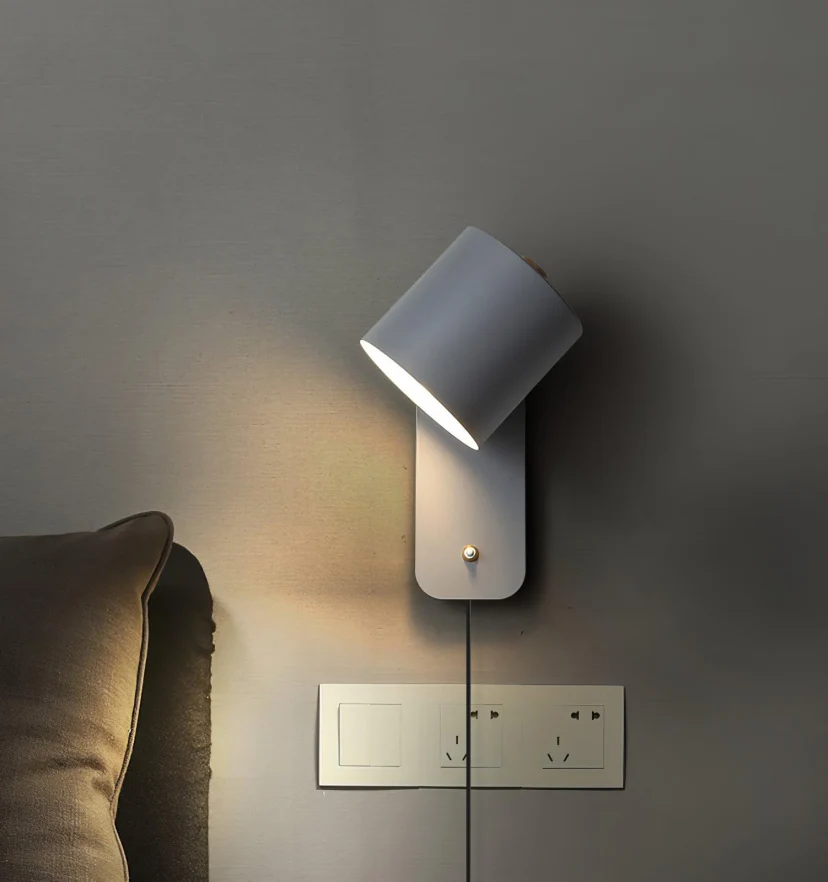 Rotatable Cylinder Plug-in Wall Lamp - NexioPick