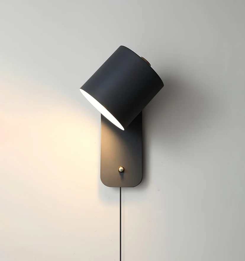 Rotatable Cylinder Plug-in Wall Lamp - NexioPick