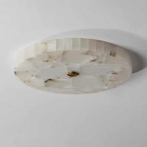 Round Alabaster Ceiling Lamp - NexioPick