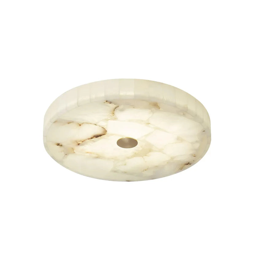 Round Alabaster Ceiling Lamp - NexioPick
