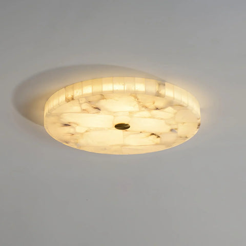 Round Alabaster Ceiling Lamp - NexioPick