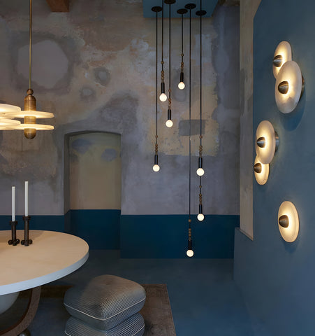 Round Alabaster Wall Lamp - NexioPick