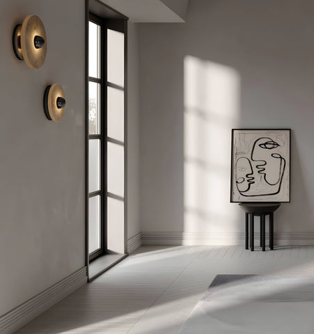 Round Alabaster Wall Lamp - NexioPick