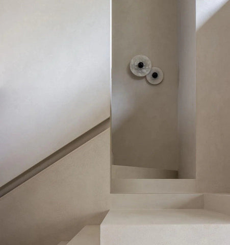 Round Alabaster Wall Lamp - NexioPick