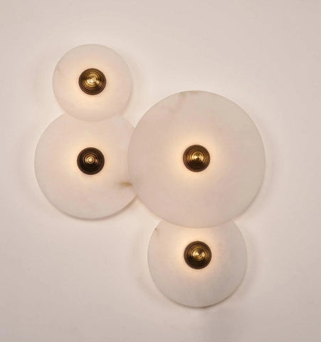 Round Alabaster Wall Lamp - NexioPick