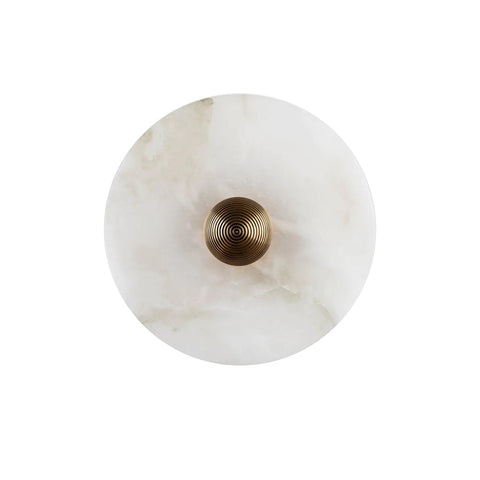 Round Alabaster Wall Lamp - NexioPick