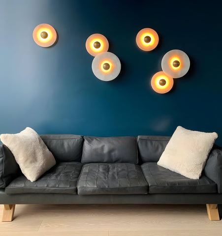 Round Alabaster Wall Lamp - NexioPick