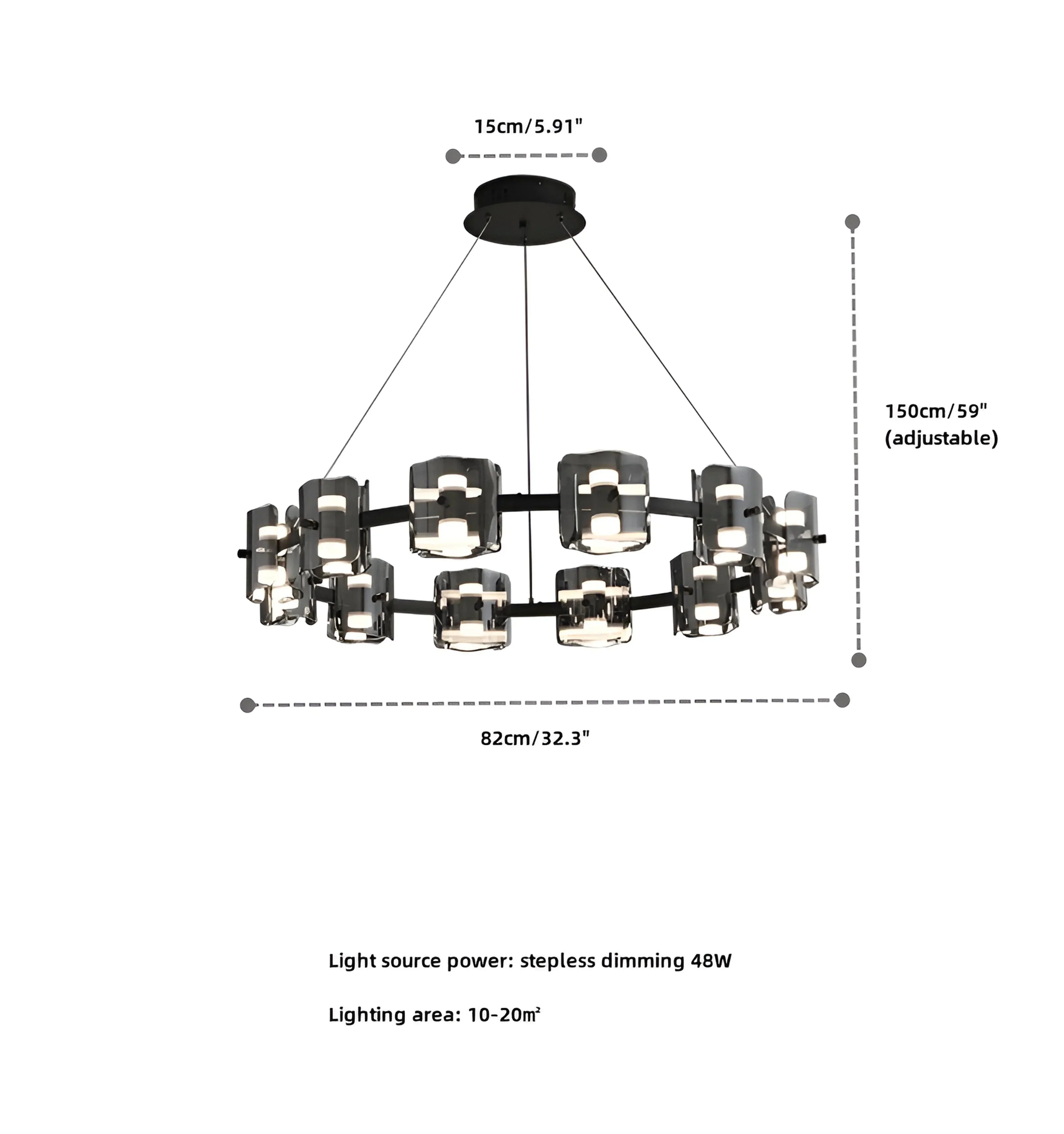 Round Corlota Chandelier - NexioPick