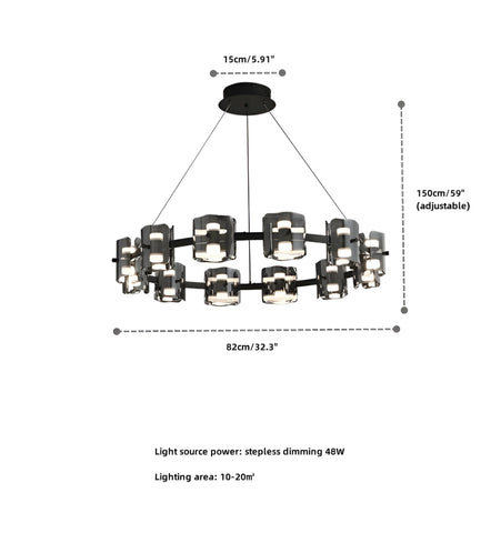 Round Corlota Chandelier - NexioPick