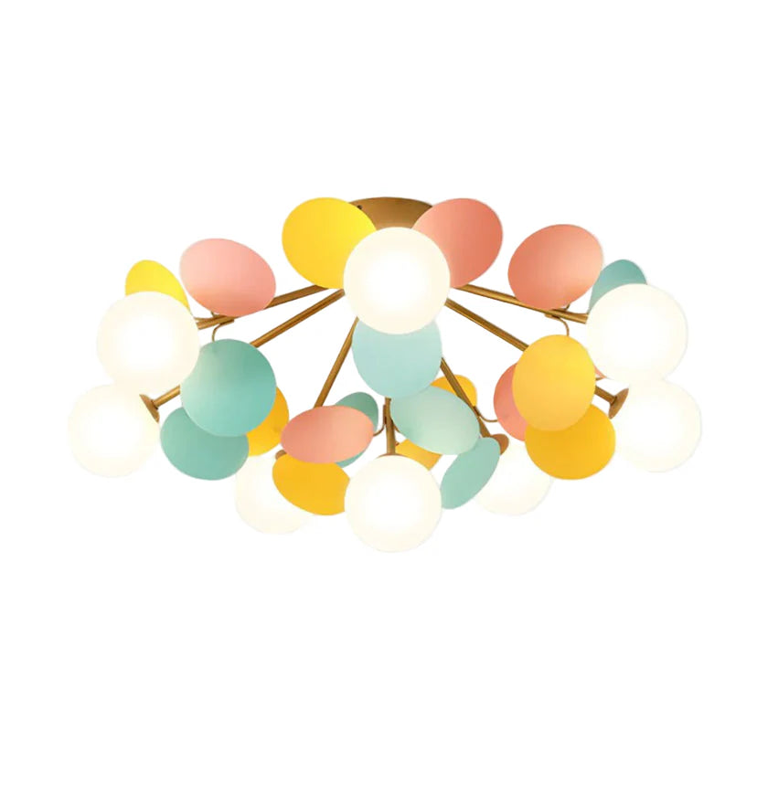 Round Macaron Ceiling Lamp - NexioPick