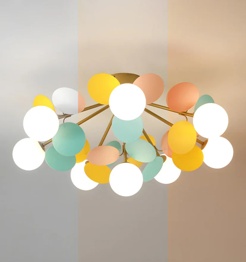 Round Macaron Ceiling Lamp - NexioPick