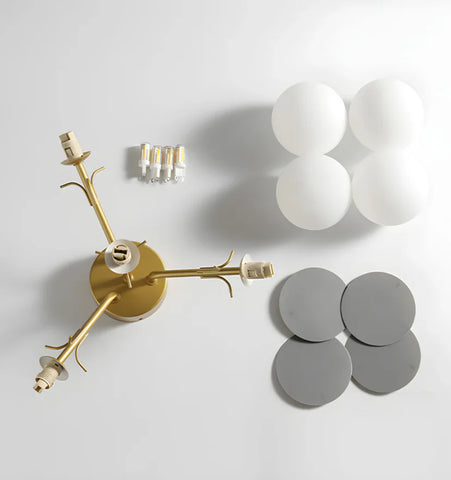 Round Macaron Ceiling Lamp - NexioPick