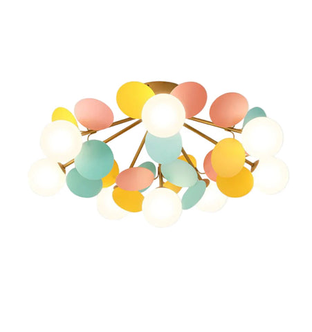 Round Macaron Ceiling Lamp - NexioPick