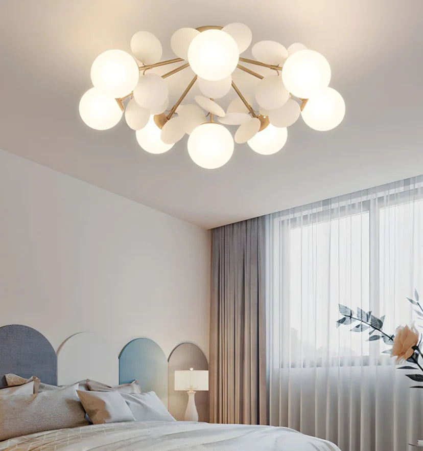 Round Macaron Ceiling Lamp - NexioPick