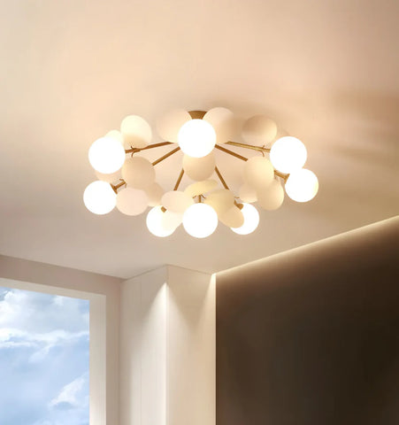 Round Macaron Ceiling Lamp - NexioPick