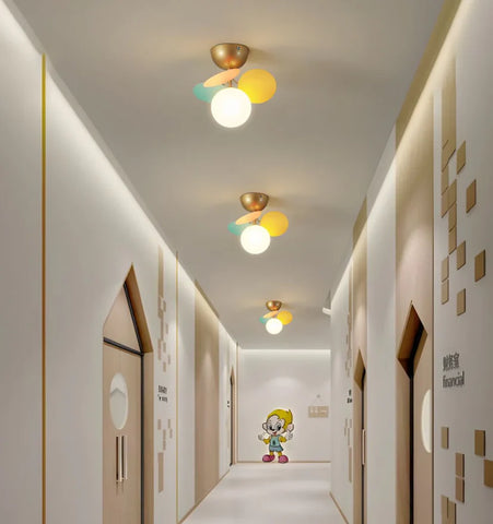 Round Macaron Ceiling Lamp - NexioPick