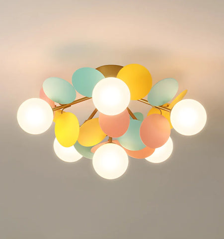 Round Macaron Ceiling Lamp - NexioPick