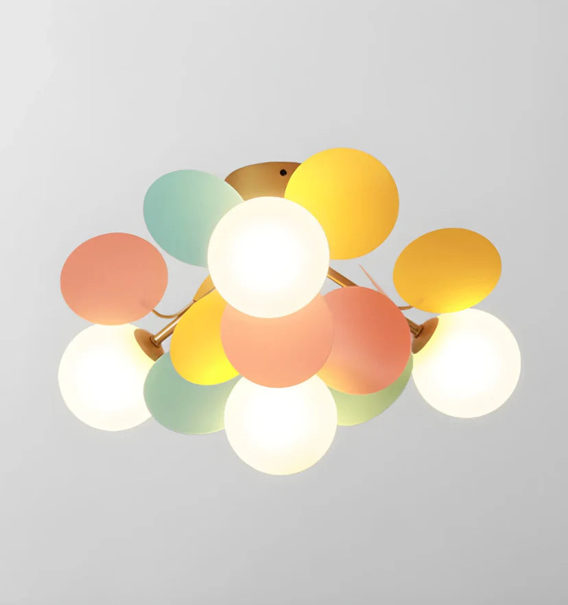 Round Macaron Ceiling Lamp - NexioPick